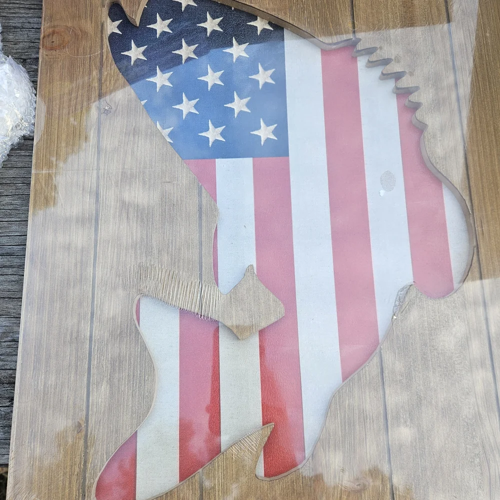 American Flag Eagle Wall Art